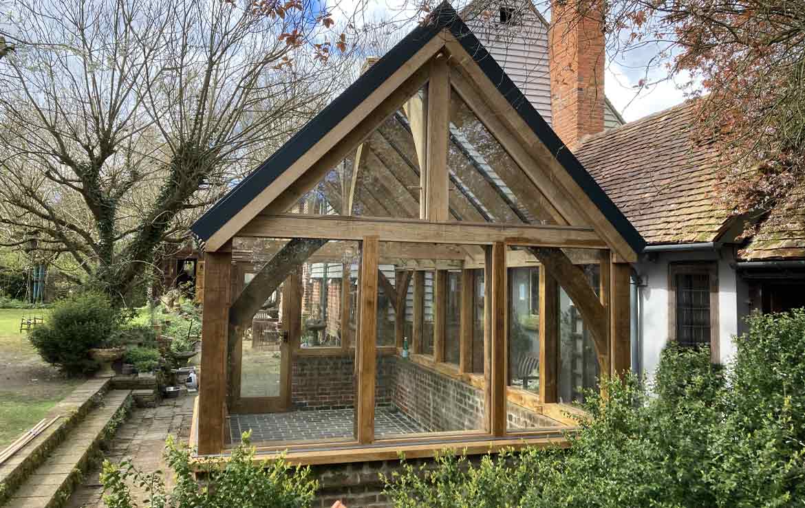 Oak Greenhouse by Deanoak Limited