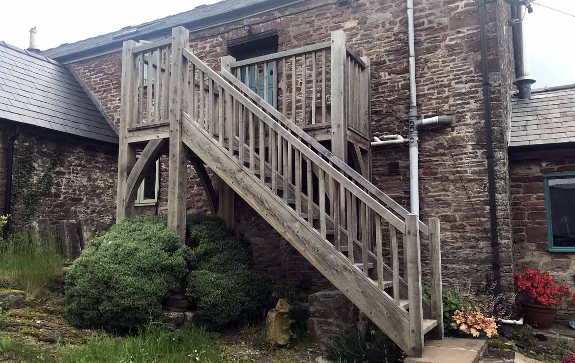 Stairs & Balcony in Llanishen by Deanoak Limited